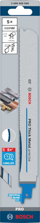 reciprozaagblad bosch endurance h. metal-2 reciprozaagblad bosch endurance h. metal-2