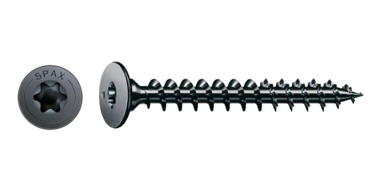 achterwandschroef zwart spax-1 achterwandschroef zwart spax-1