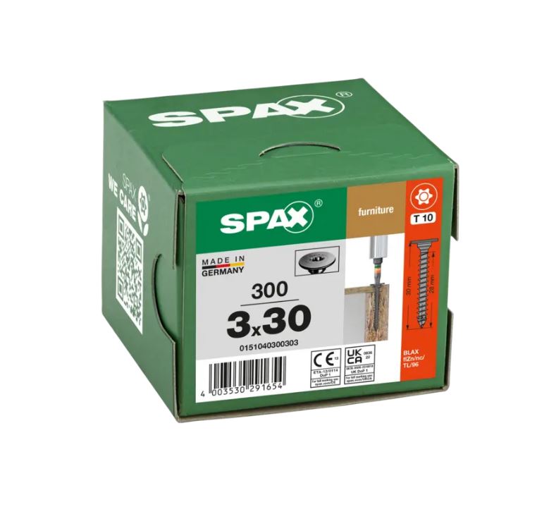 achterwandschroef zwart spax-3 achterwandschroef zwart spax-3