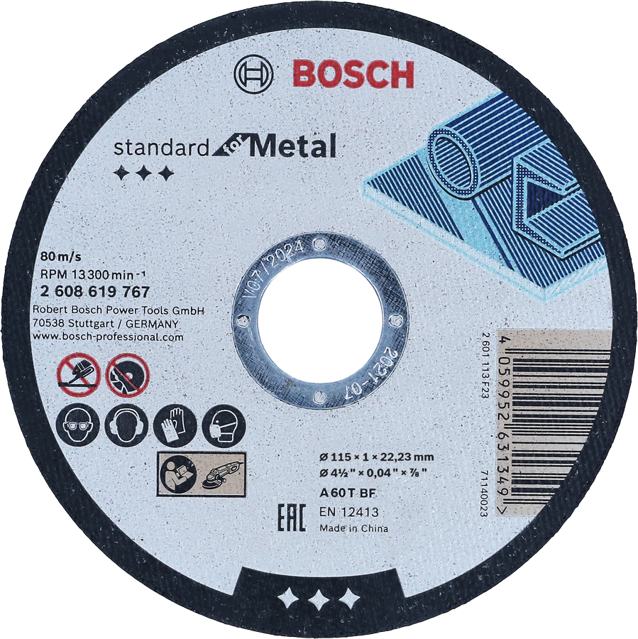 doorslijpschijfset staal/rvs bosch-2 doorslijpschijfset staal/rvs bosch-2
