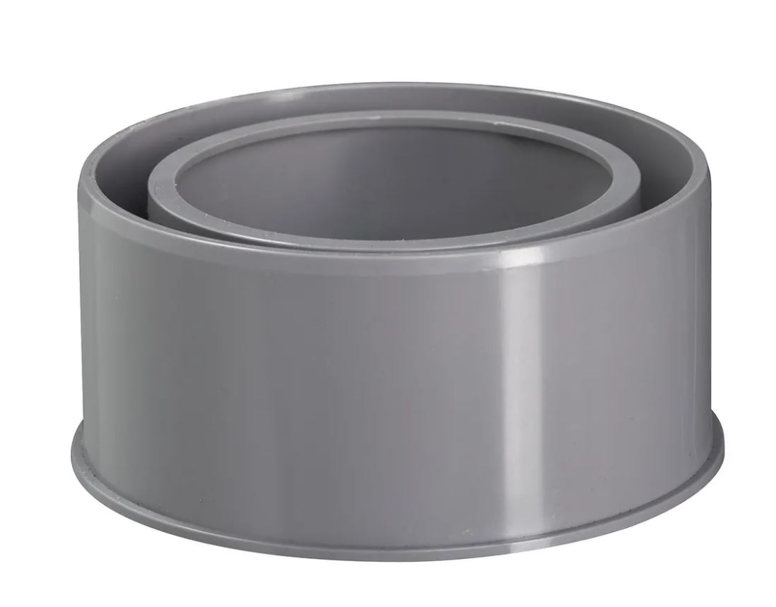 verloopring centrisch pvc grijs rwa-1 verloopring centrisch pvc grijs rwa-1