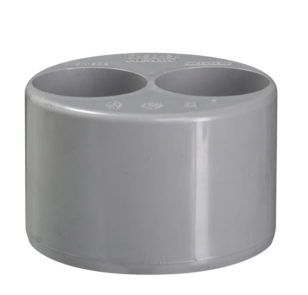 verloopring centrisch pvc grijs rwa-1 verloopring centrisch pvc grijs rwa-1