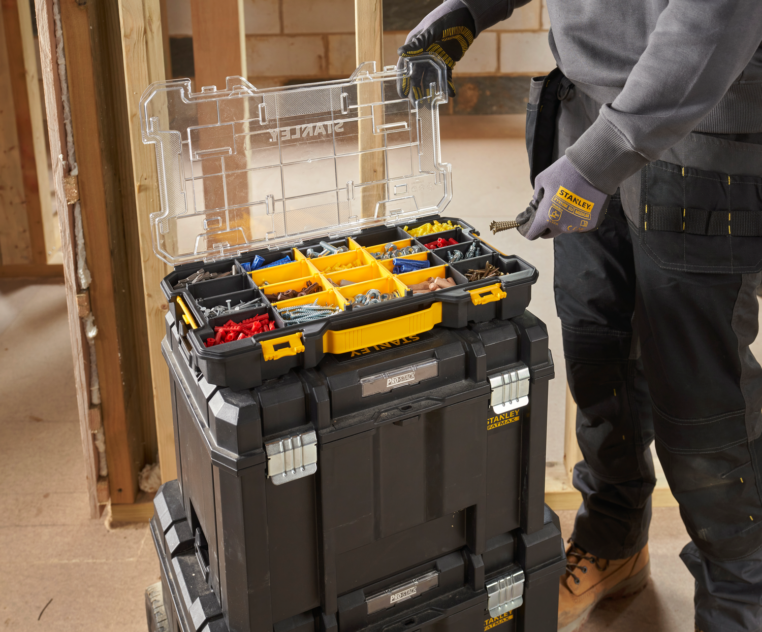assortimentskoffer stanley fatmax-8