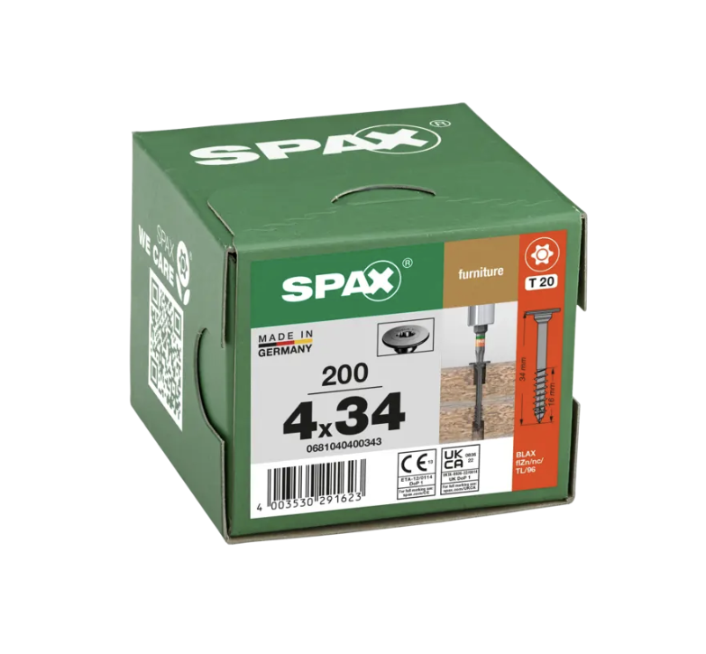 corpusschroef zwart spax-3 corpusschroef zwart spax-3