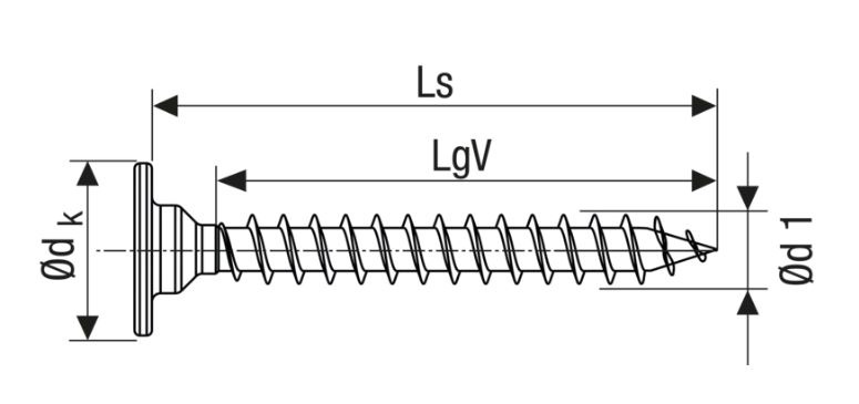 achterwandschroef zwart spax-5 achterwandschroef zwart spax-5